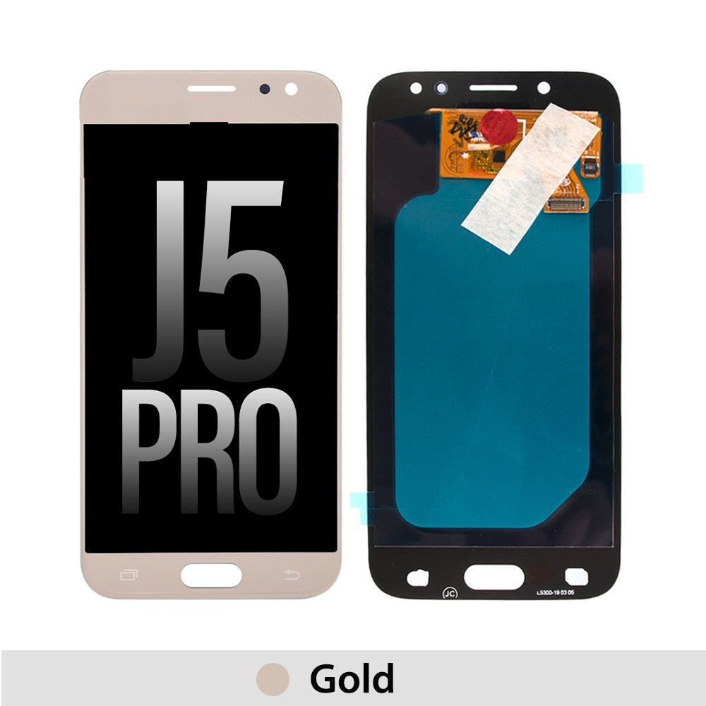 Samsung Galaxy J5 Pro (2017) OLED Screen Replacement Digitizer J530F-Gold
