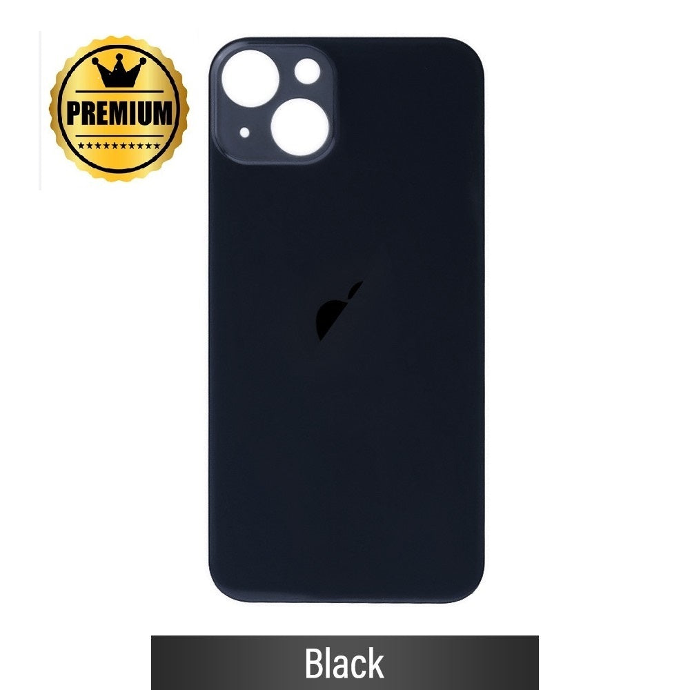 Rear Glass Replacement for iPhone 13 Mini - Black