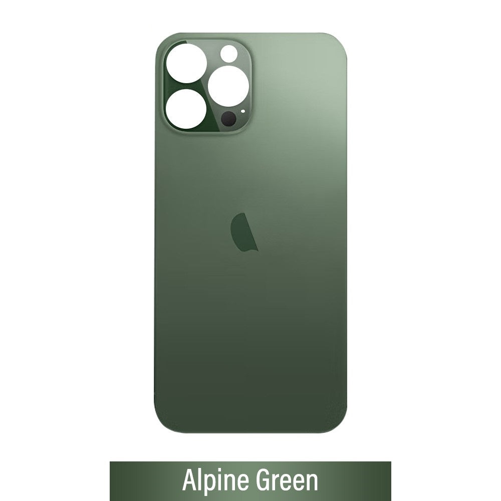 Rear Glass Replacement for iPhone 13 Pro (Camera Frame Aseembly by Factory)- Alpine Green