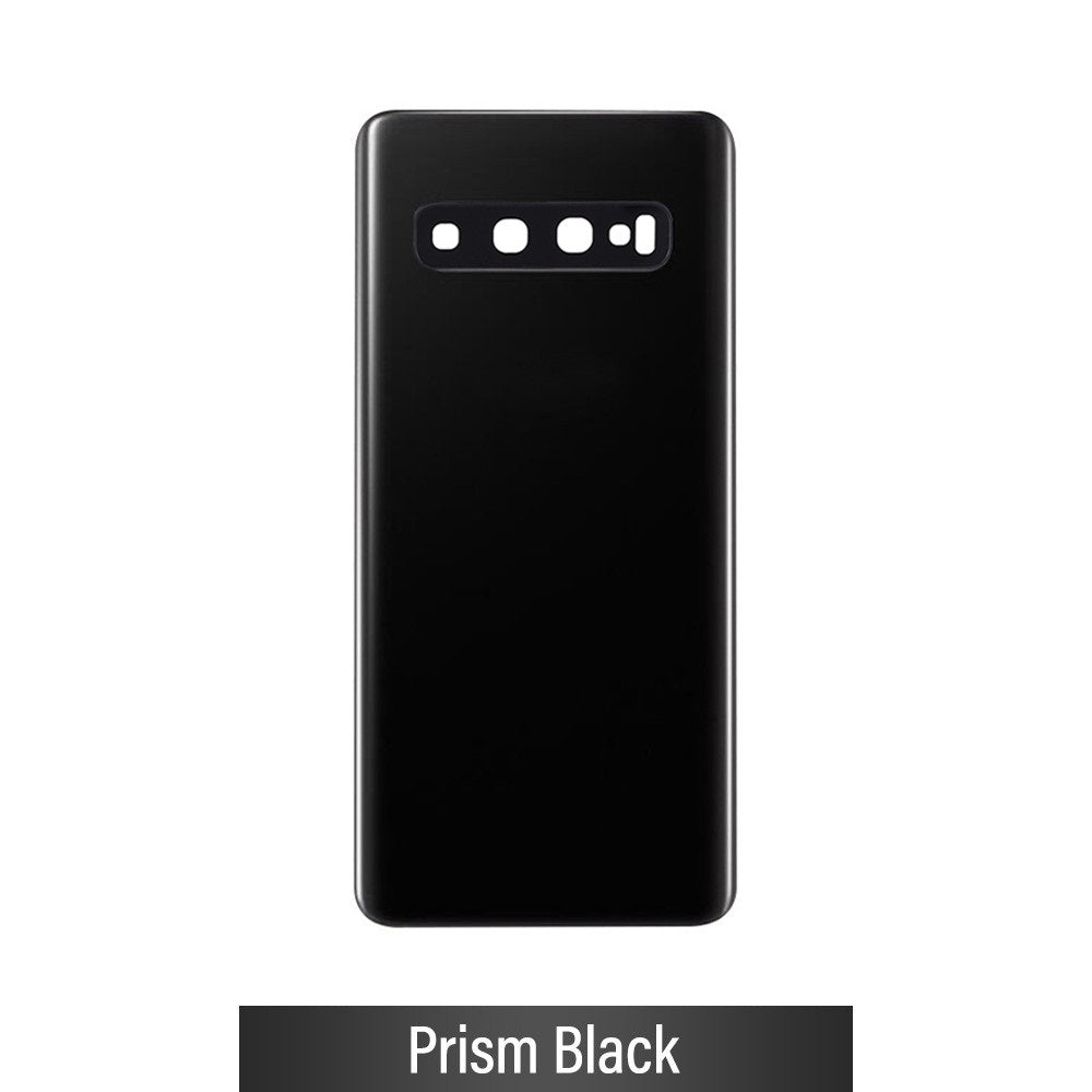 Back Glass Black for Samsung S10