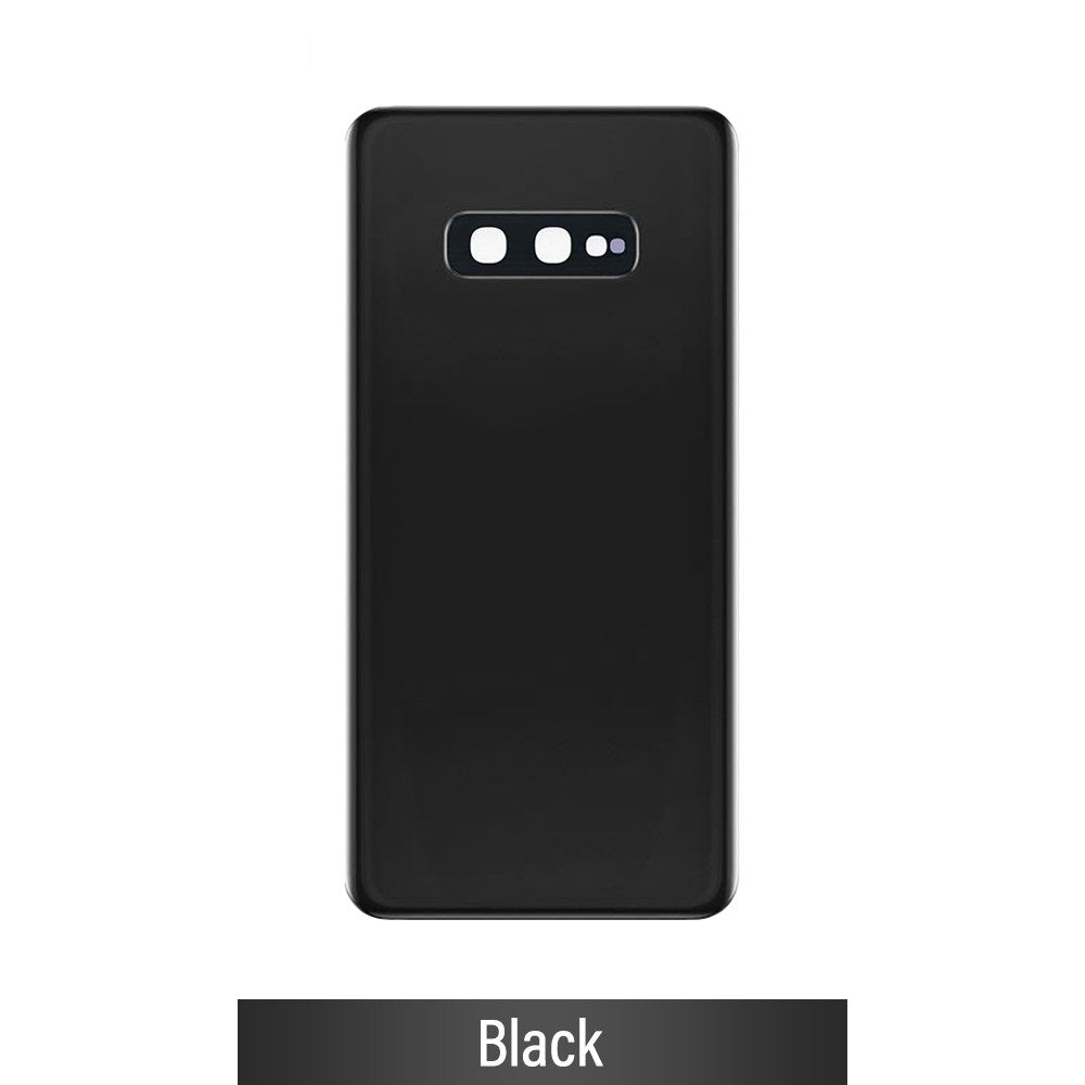 Back Glass Black for Samsung S10E
