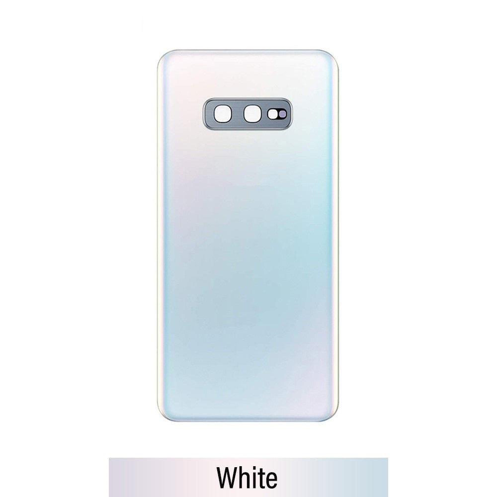 Back Glass White for Samsung S10E