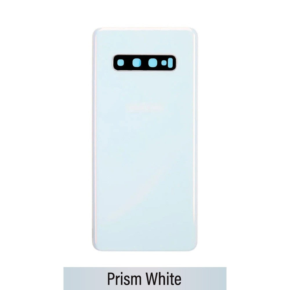 Back Glass White for Samsung S10 PLUS