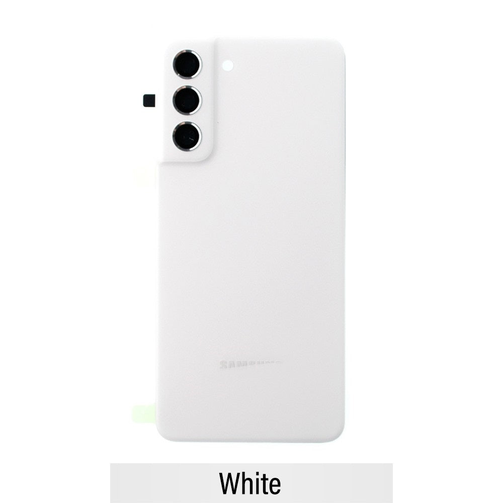 Back Glass White for Samsung S21FE