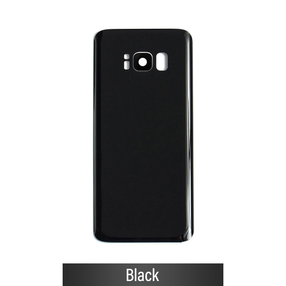 Back Glass Black for Samsung S8 PLUS