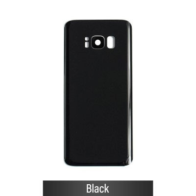 Back Glass Black for Samsung S8