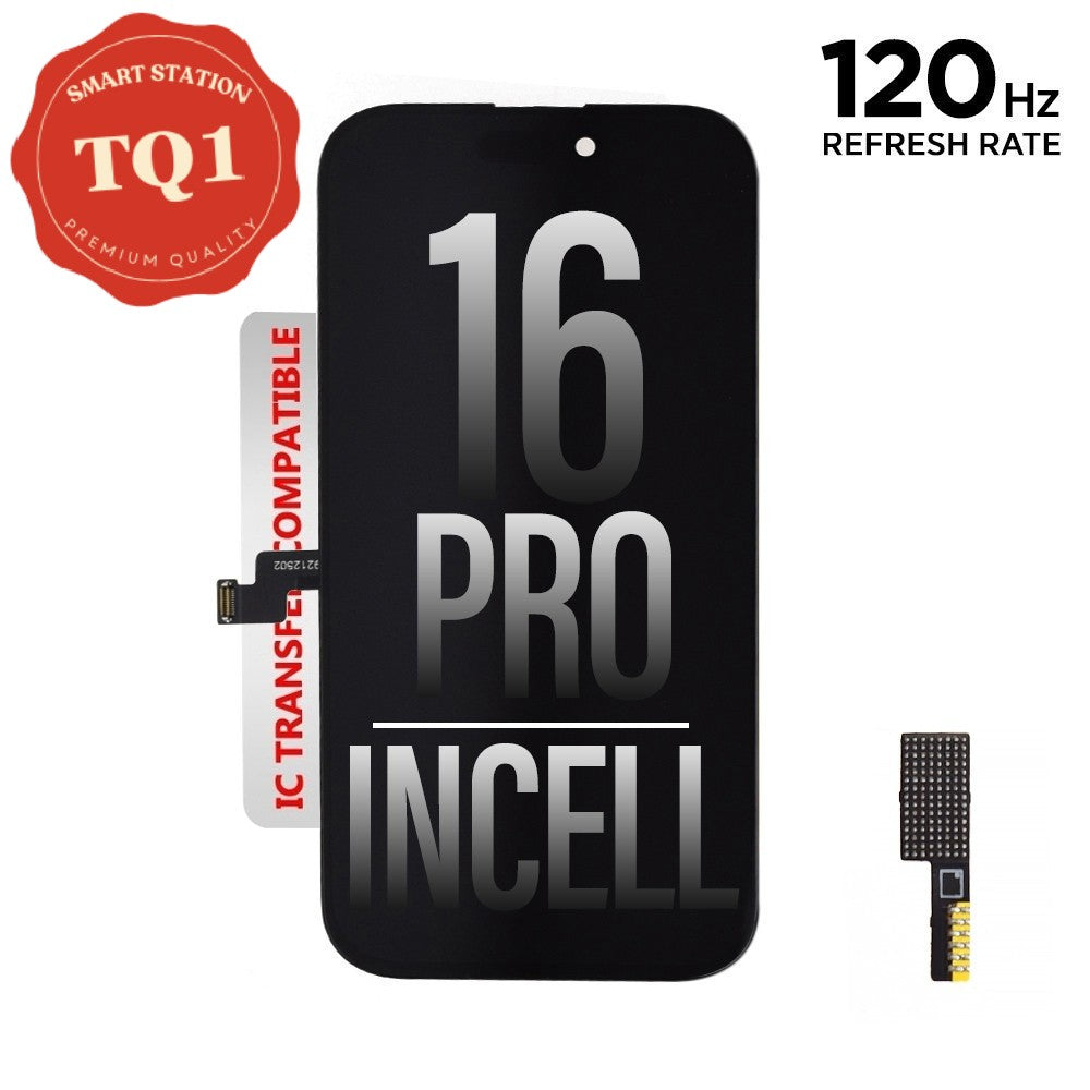 iPhone 16 Pro InCell LCD replacement screen, 120Hz, TQ1 grade