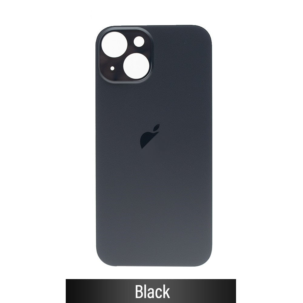 Rear Glass Replacement for iPhone 15 (Camera Frame Aseembly by Factory)-Black
