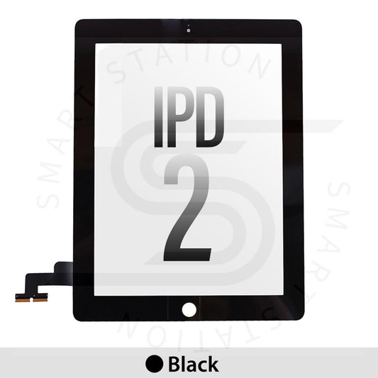 Touch Screen Digitizer with IC Connector for iPad 2 Black