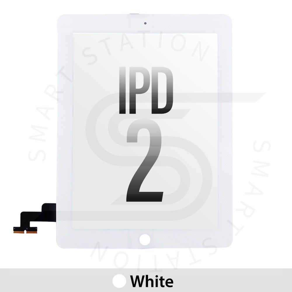 Touch Screen Digitizer with IC Connector for iPad 2 White