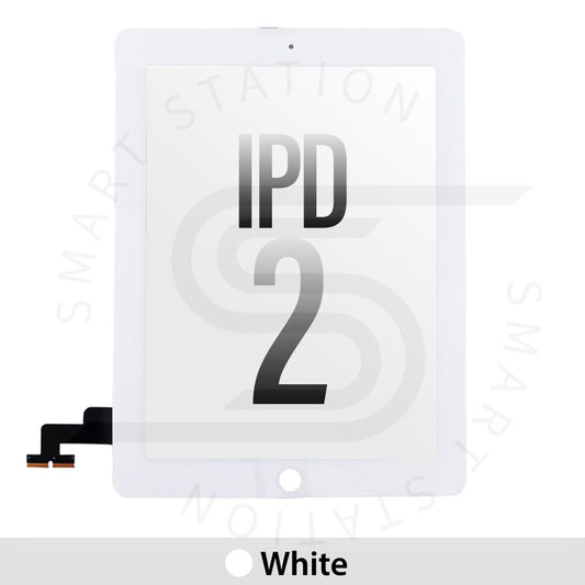 Touch Screen Digitizer with IC Connector for iPad 2 White