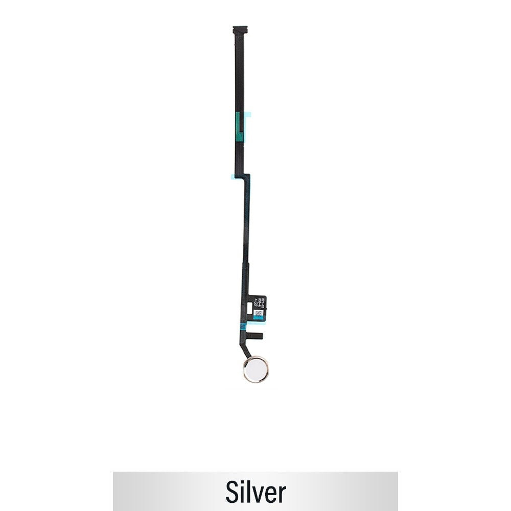Home button with Flex Cable for iPad 10.2 (2019) / (2020) / (2021)--Silver