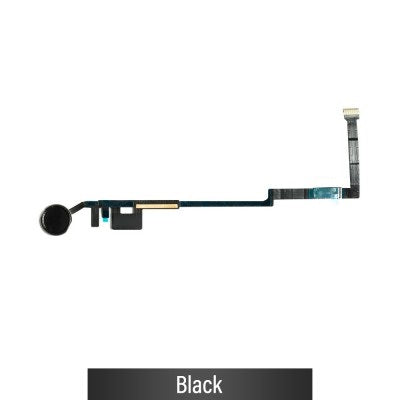 Home Button with Flex Cable for Apple iPad 5 2017 / iPad 6 2018--Black