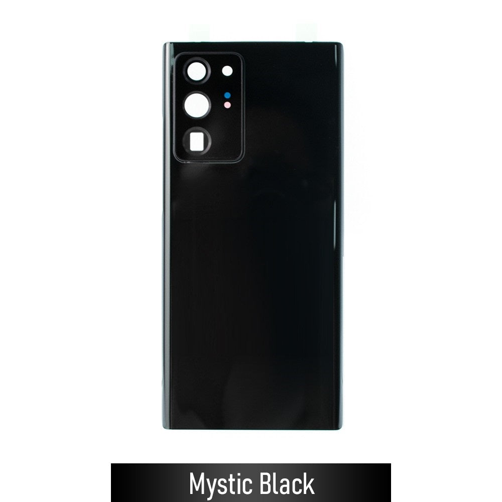 Back Glass Black for Samsung Note 20 Ultra