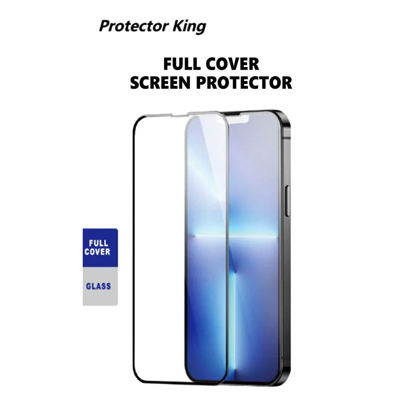 PK Full Cover Screen Protector For iPhone 13 / 13 Pro / 14 / SE 2025 (10 PCS/Box)