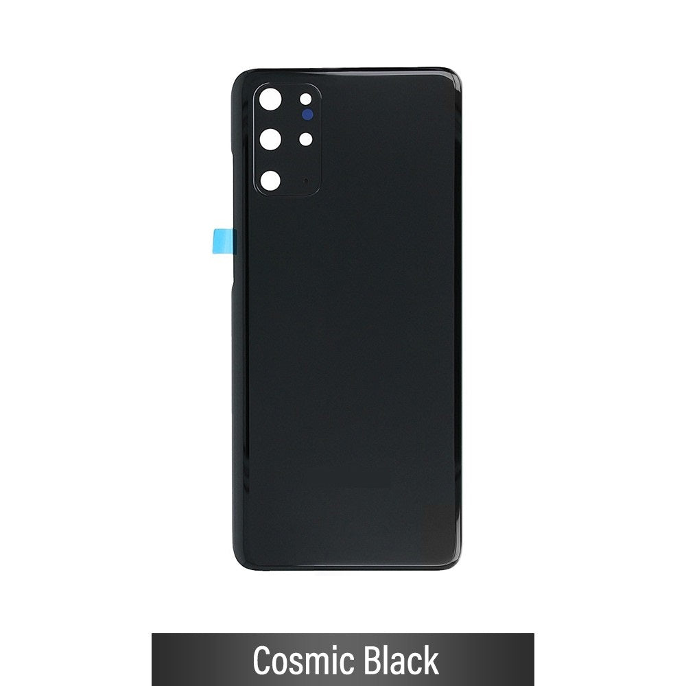 Back Glass Black for Samsung S20 PLUS