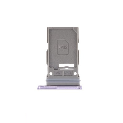 Single SIM Card Tray for Samsung Galaxy S22 S901B / S22 Plus S906B-Bora Purple