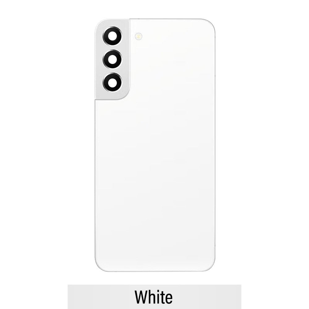 Back Glass White for Samsung S22 5G