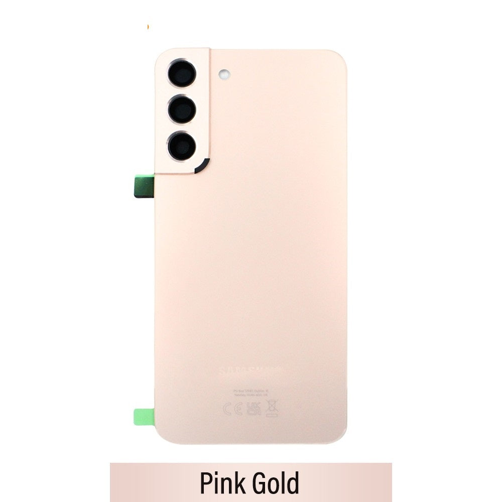 Back Glass Pink Gold for Samsung S22 Plus