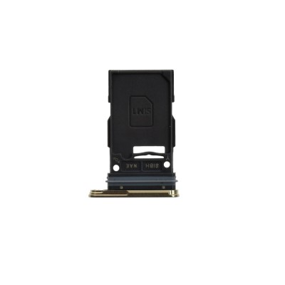 Single SIM Card Tray With Waterproof Ring for Samsung Galaxy S24 Ultra-Titanium Yellow
