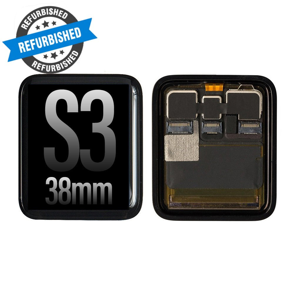 REFURB LCD and Digitizer Screen Replacement for Apple Watch Series 3 GPS+Cellular (38mm)
