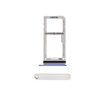 Dual SIM Card Tray for Galaxy Note 8 N950F-Silver (Not for AU)