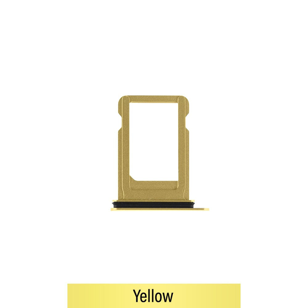 SIM Card Tray for iPhone XR-Yellow