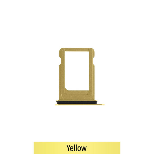 SIM Card Tray for iPhone XR-Yellow