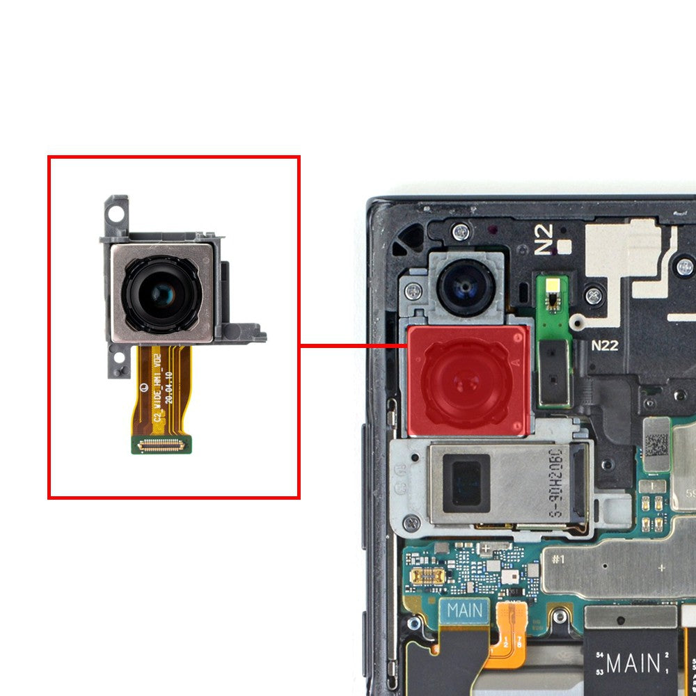 Rear Camera (Wide Angle) for Samsung Galaxy Note 20 Ultra 5G N986B