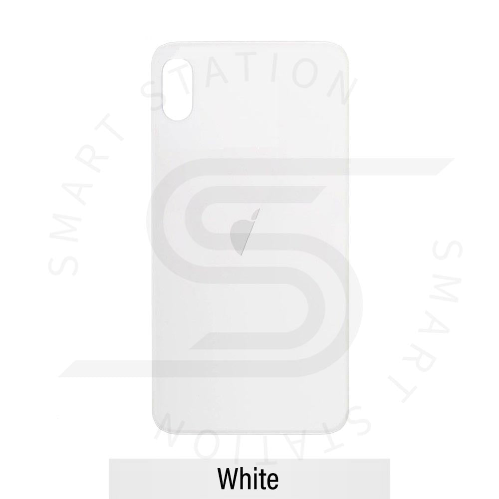 iPhone XS Back Glass White (Bigger Camera cut-out)