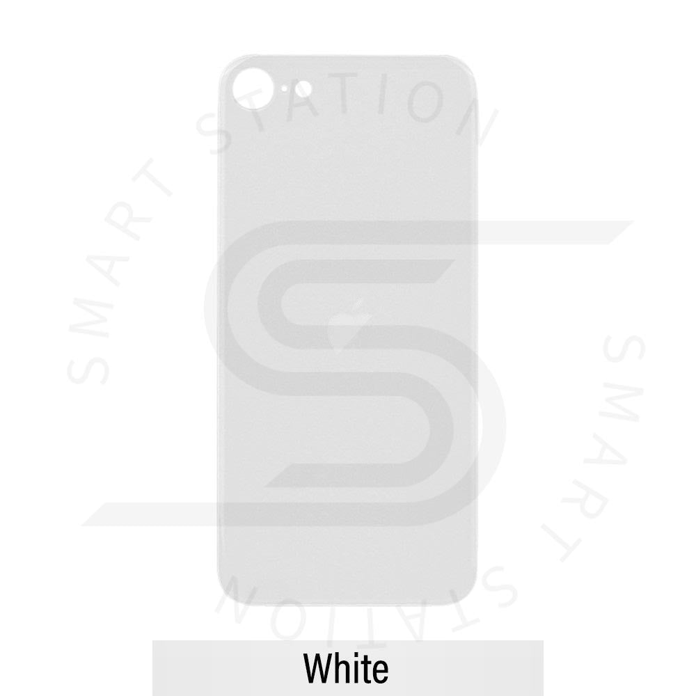 iPhone 8G Back Glass White (Bigger Camera cut-out)