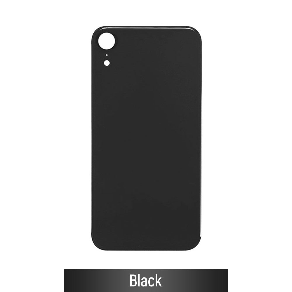 iPhone XR Back Glass Black (Bigger Camera cut-out)