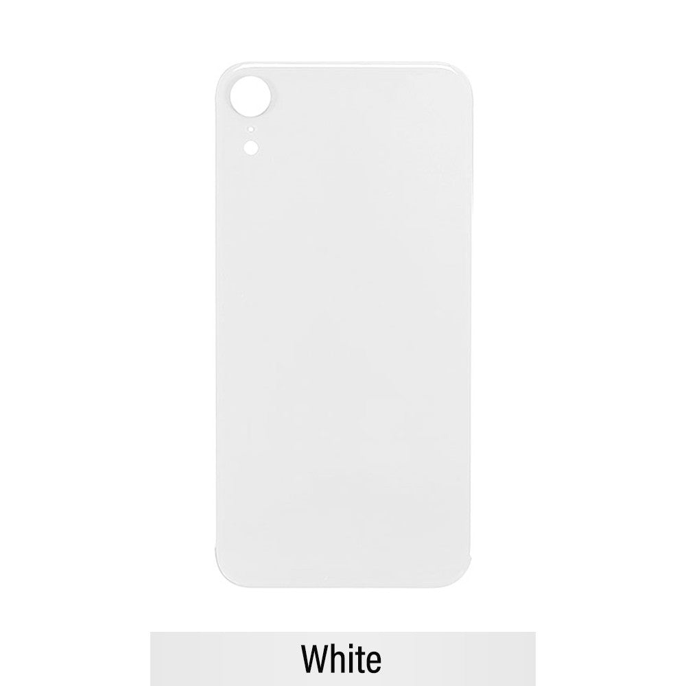 iPhone XR Back Glass White (Bigger Camera cut-out)