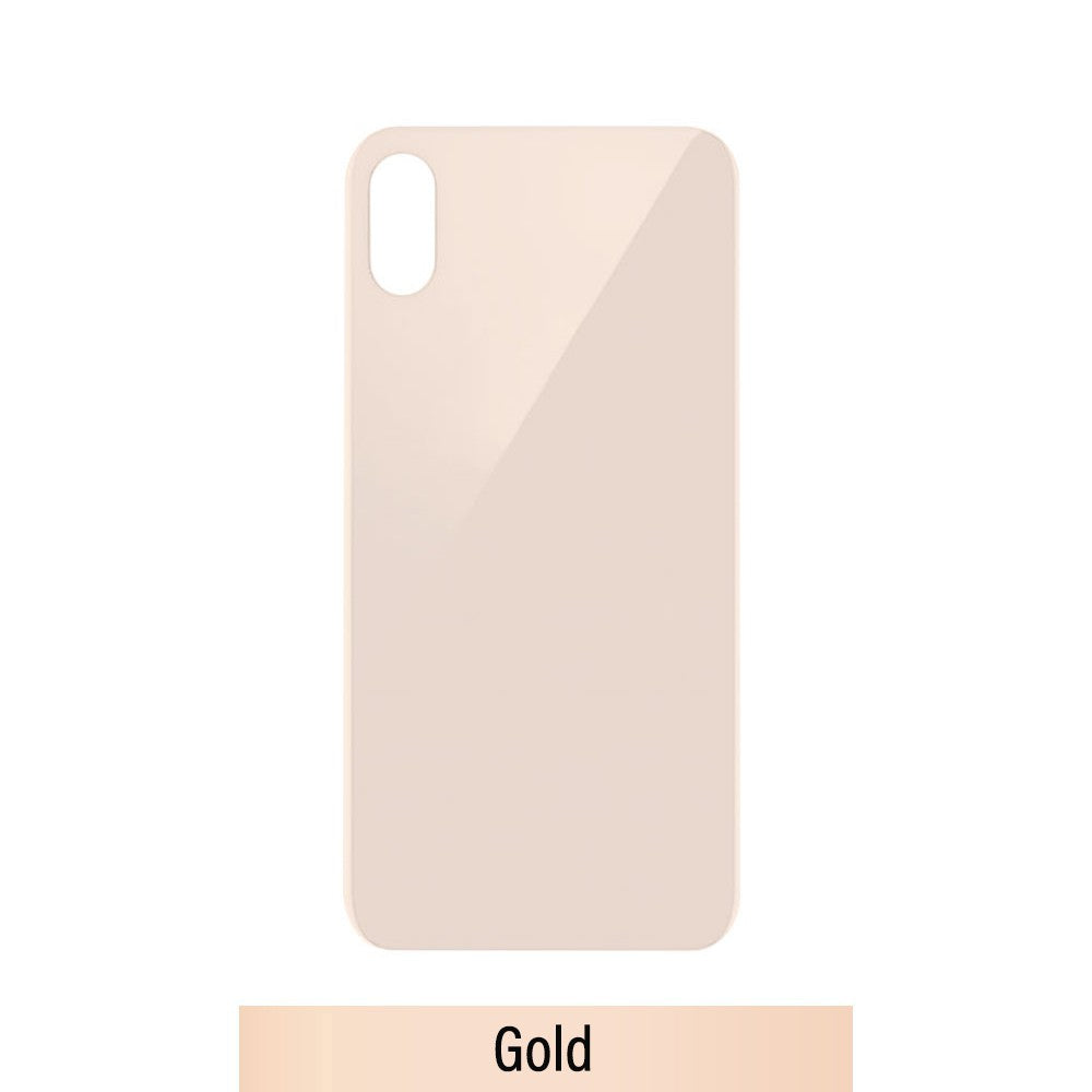 iPhone XS MAX Back Glass Gold (Bigger Camera cut-out)