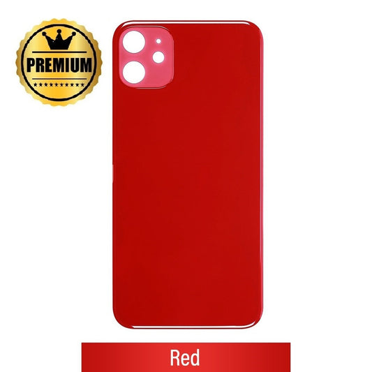 [TQ1] Rear Glass Replacement for iPhone 11 - Red