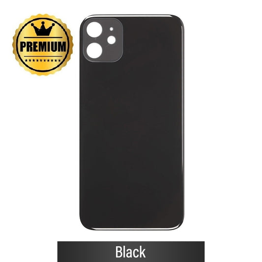 [TQ1] Rear Glass Replacement for iPhone 11 - Black