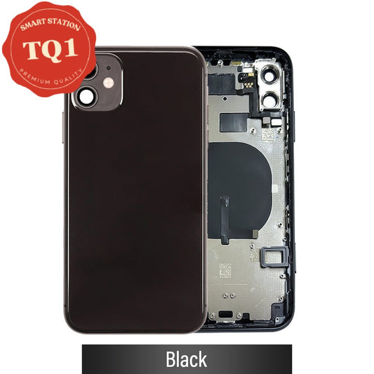 Rear Housing with Small Parts for iPhone 11 -Black