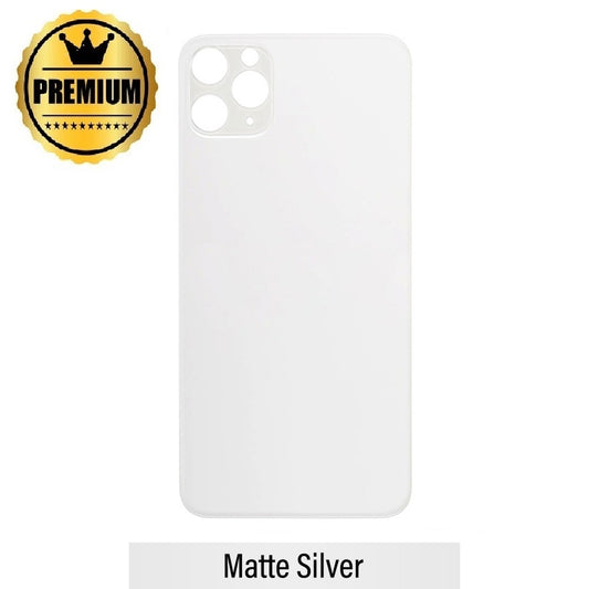 Rear Glass Replacement for iPhone 11 Pro Max - Silver