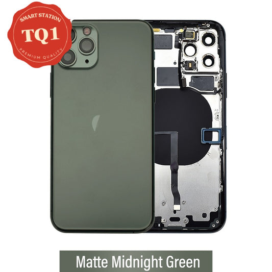 Rear Housing with Small Parts for iPhone 11 Pro -Matte Midnight Green