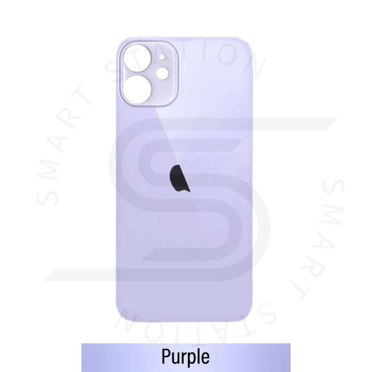 [Smart Plus] Rear Glass Replacement for iPhone 11 (Camera Frame Assembly by Factory)- Purple [s]