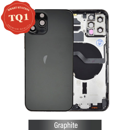 Rear Housing with Small Parts for iPhone 12 Pro -Graphite