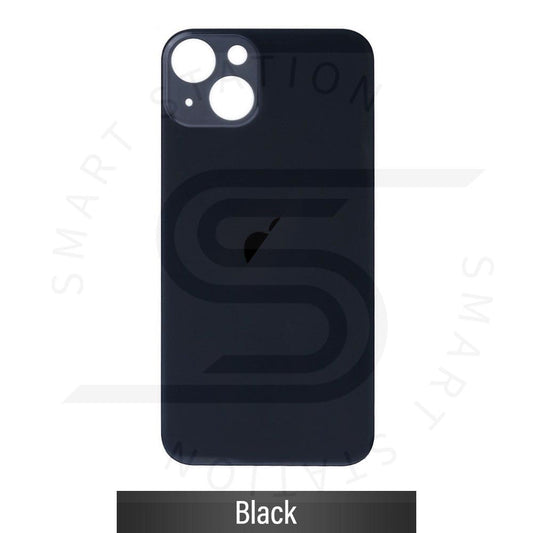Rear Glass Replacement for iPhone 13 Mini (Camera Frame Aseembly by Factory)- Black