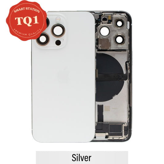 [TQ1] Rear Housing with Full Set Parts for iPhone 13 Pro-Silver