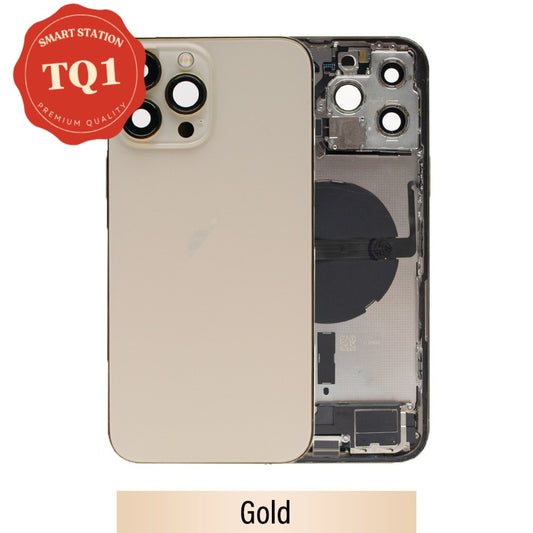 [TQ1] Rear Housing with Full Set Parts for iPhone 13 Pro Max-Gold
