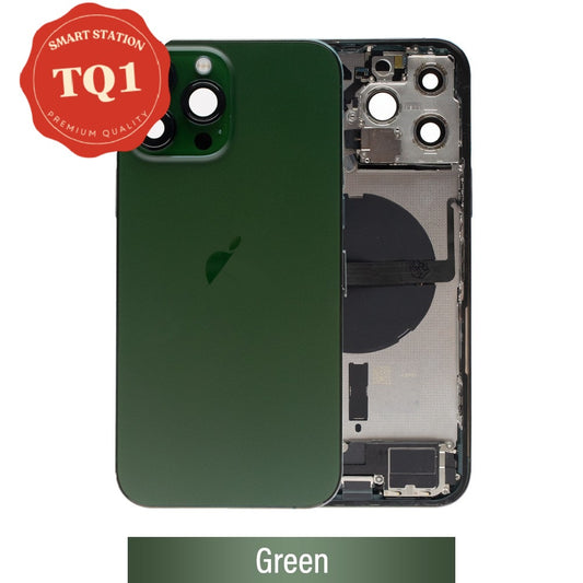 [TQ1] Rear Housing with Full Set Parts for iPhone 13 Pro Max-Alpine Green