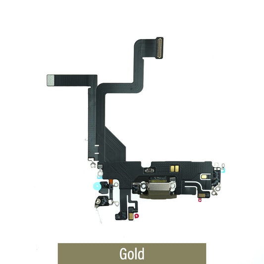 [Smart Plus] Charging Port for iPhone 14 Pro-Gold