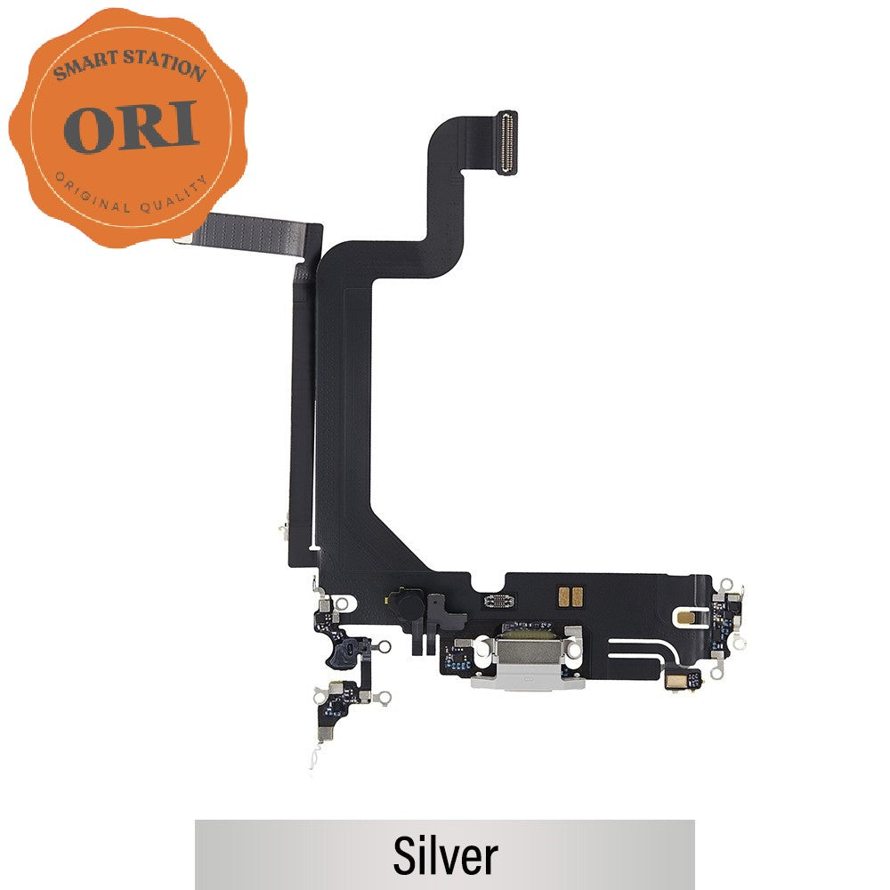 [Original] Charging Port for iPhone 14 Pro Max-Silver