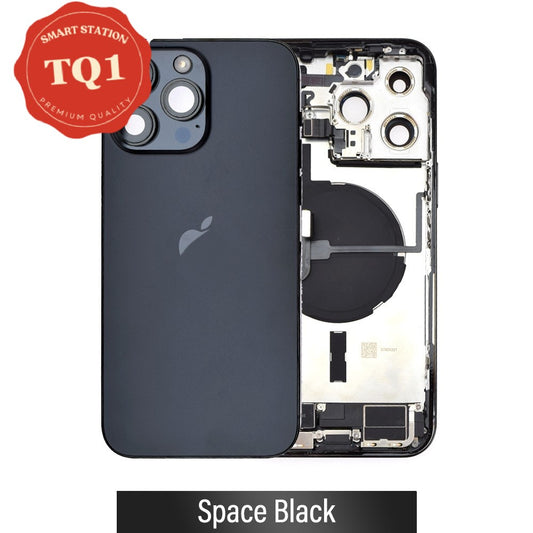 [TQ1] Rear Housing with Full Set Parts for iPhone 14 Pro Max-Graphite