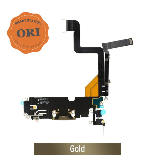 [Original] Charging Port for iPhone 14 Pro-Gold