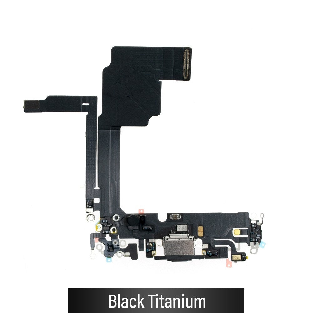 [Original] Charging Port for iPhone 15 Pro -Black Titanium